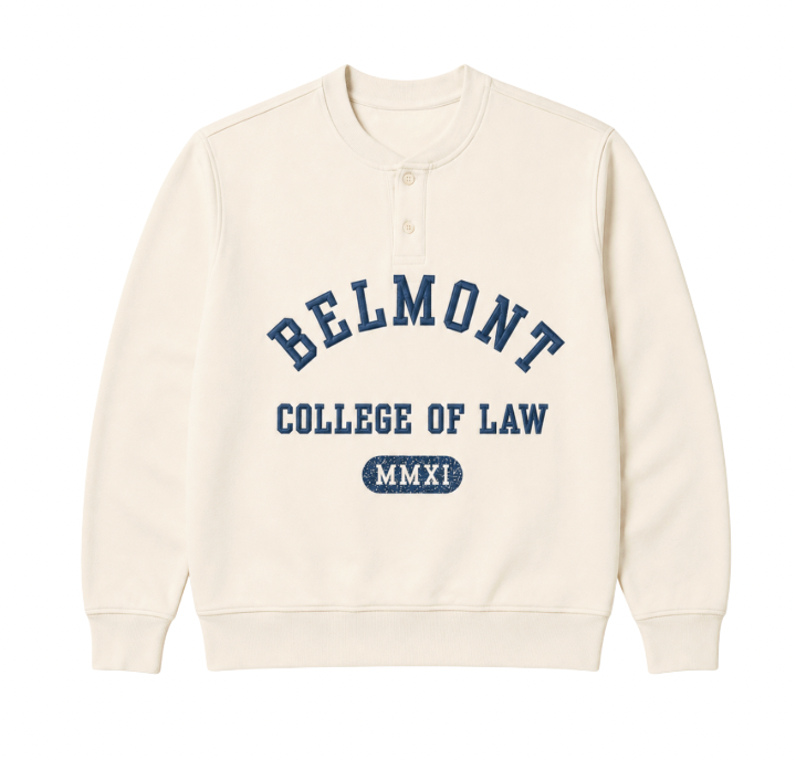 Belmont Law Collegiate Henley Fleece