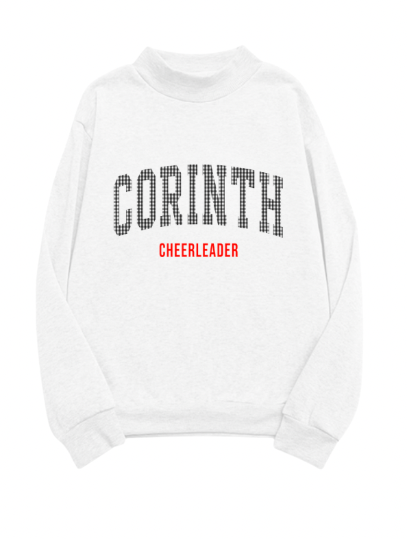 Corinth Cheerleader Gingham Mock Neck *PREORDER*