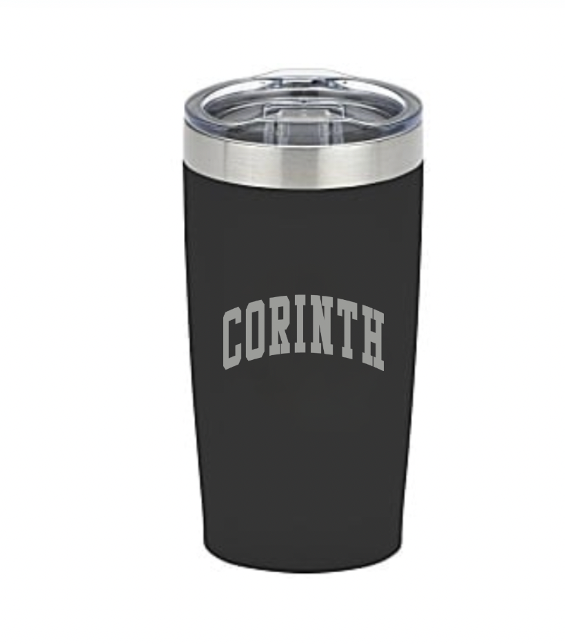 Corinth 18 oz Laser Engraved Vacuum Tumbler *PREORDER*