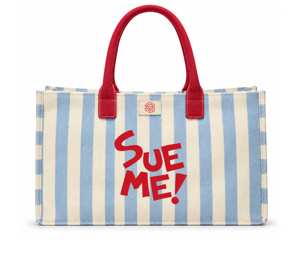 Sue Me! Heavyweight Tote Bag